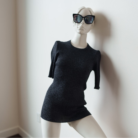 OPENING CEREMONY Sweater Crewneck, Black, Size Medium / Large 6 - Picture 5 of 12